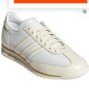 Adidas SL OG Lace Up Sneakers Cream and White Casual Sneakers